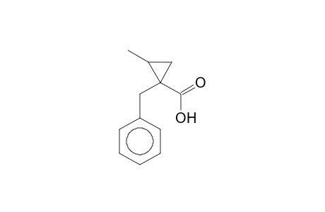 Cyclopropanecarboxylic acid, 2-methyl-1-(phenylmethyl)-