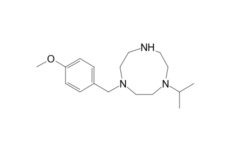 1-Isopropyl-7-(p-methoxybenzyl)-1,4,7-triazacyclononane