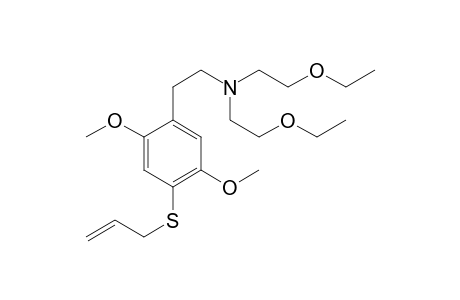 2C-T-16 N,N-bis(ethyloxyethyl)