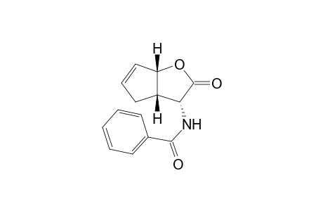 4-endo-Benzoylamino-2-oxabicyclo[3.3.0]oct-7-ene-3-one