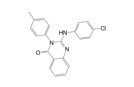 2-(4-Chloroanilino)-3-(4-methylphenyl)-4(3H)-quinazolinone