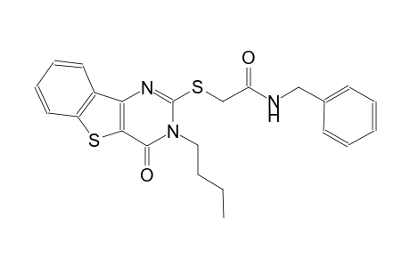 N-benzyl-2-[(3-butyl-4-oxo-3,4-dihydro[1]benzothieno[3,2-d]pyrimidin-2-yl)sulfanyl]acetamide