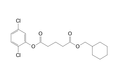 Glutaric acid, cyclohexylmethyl 2,5-dichlorophenyl ester