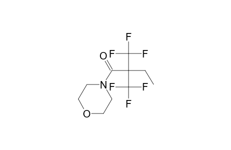 4-[2,2-bis(trifluoromethyl)butanoyl]morpholine