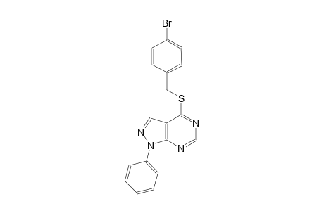 4-bromobenzyl 1-phenyl-1H-pyrazolo[3,4-d]pyrimidin-4-yl sulfide