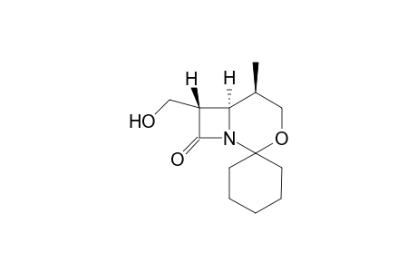 (5'R,6'R,7'R)-7'-Hydroxymethyl-5'-methylspiro[cyclohexane-1,2'-[3]oxa[1]azabicyclo[4.2.0]octane]-8-one