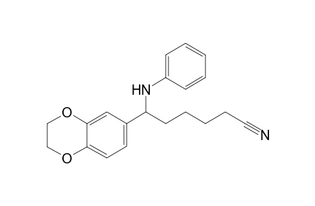 6-anilino-6-(2,3-dihydro-1,4-benzodioxin-6-yl)hexanenitrile