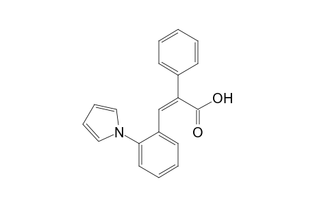 cis-2-(1H-Pyrrol-1-yl)-.alpha.-phenylcinnamic acid