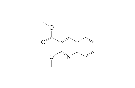 3-Quinolinecarboxylic acid, 2-methoxy-, methyl ester