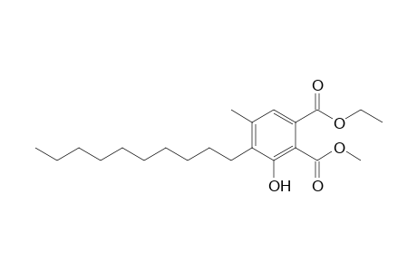 1-Ethyl 2-Methyl 4-Decyl-3-hydroxy-5-methylphthalate