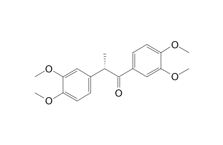 (2S)-1,2-bis(3,4-dimethoxyphenyl)-1-propanone