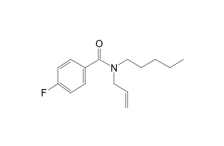 Benzamide, 4-fluoro-N-allyl-N-pentyl-