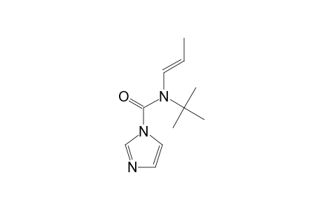 1H-Imidazole-1-carboxamide, N-(1,1-dimethylethyl)-N-1-propenyl-