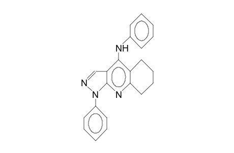 1,4-Diphenyl-5,6,7,8-tetrahydro-1H-pyrazolo(3,4-B)quinoline