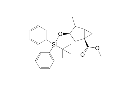 Methyl (1S,3R)-3-[(t-butyldiphenylsilyl)oxy]-4-methylbicyclo[3.1.0]hexane-1-carboxylate
