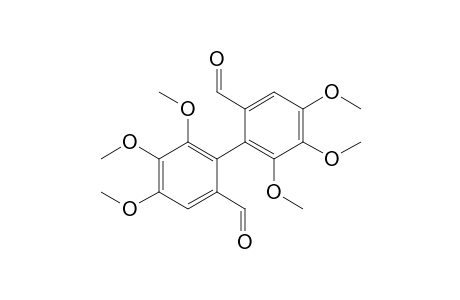 2-(6-formyl-2,3,4-trimethoxy-phenyl)-3,4,5-trimethoxy-benzaldehyde
