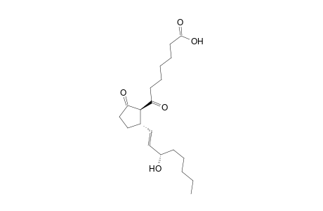 Prost-13-en-1-oic acid, 15-hydroxy-7,9-dioxo-, (8.beta.,12.alpha.,13E,15S)-