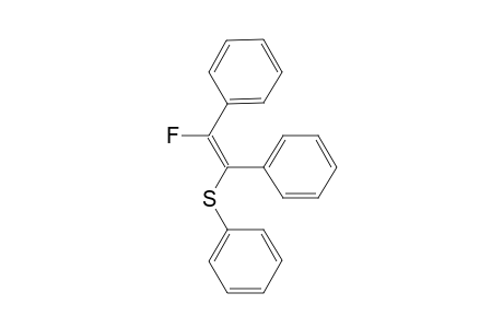1,2-Diphenyl-2-fluorovinyl phenyl sulfide