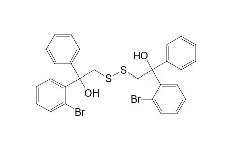 Benzenemethanol, .alpha.,.alpha.'-[dithiobis(methylene)]bis[2-bromo-.alpha.-phenyl-, (R*,R*)-