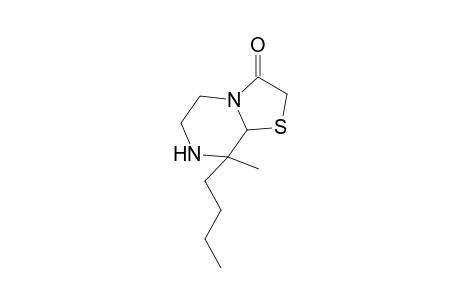 8-Butyl-8-methyl-5,6,7,8a-tetrahydro-[1,3]thiazolo[3,2-a]pyrazin-3-one