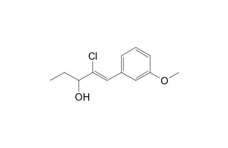 2-Chloro-1-(3-methoxyphenyl)-1-penten-3-ol