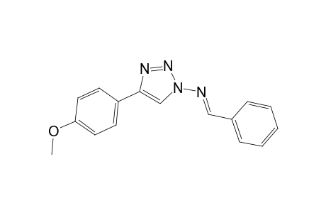 1H-1,2,3-Triazol-1-amine, 4-(4-methoxyphenyl)-N-(phenylmethylene)-