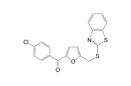 [5-(1,3-benzothiazol-2-ylsulfanylmethyl)-2-furyl]-(4-chlorophenyl)methanone