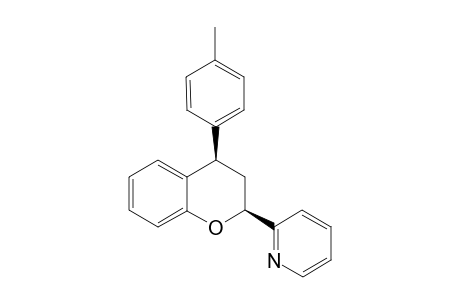 2-((2S*,4R*)-4-(p-Tolyl)chroman-2-yl)pyridine