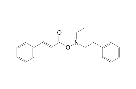 O-Cinnamoyl-N-ethyl-N-phenethylhydroxylamine