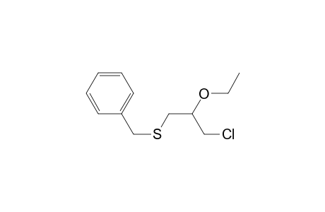 3-Chloro-2-ethoxypropyl benzyl sulfide