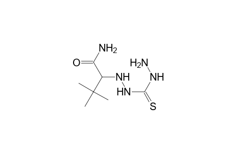 2-[2-(aminocarbamothioyl)hydrazino]-3,3-dimethyl-butanamide