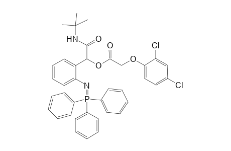 2-(tert-Butylamino)-1-((triphenylphosphoranylidene)2- aminophenyl)-2-oxoethyl 2-(2,4-dichlorophenoxy) acetate