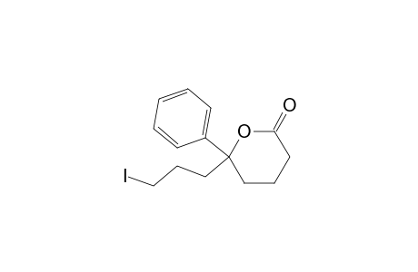 Tetrahydro-6-(3-iodopropyl)-6-phenyl-2H-pyran-2-one