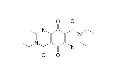 2,5-diamino-N,N,N',N'-tetraethyl-3,6-diketo-cyclohexa-1,4-diene-1,4-dicarboxamide