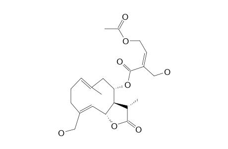 8-ALPHA-O-(4-ACETOXY-5-HYDROXYANGELOYL)-11-BETA,13-DIHYDROCNICIN
