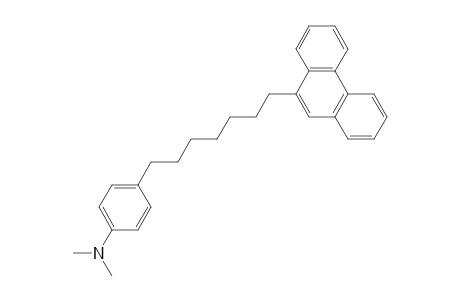 .alpha.-(4-dimethylaminophenyl)-.omega.-(9-phenanthryl)heptane