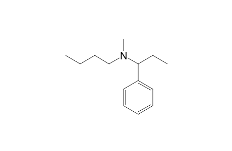 N-Methyl-N-(1-phenylpropyl)butan-1-amine