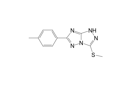 3-Methylthio-6-(4-methylphenyl)-1H-s-triazolo[4,3-b]-s-triazole