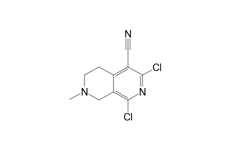 1,3-Dichloro-7-methyl-5,6,7,8-tetrahydro-[2,7]naphthyridine-4-carbonitrile