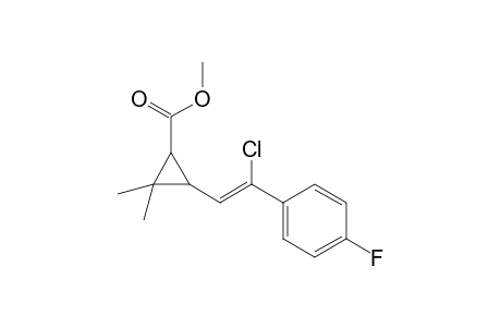 Methyl cis-3-[(Z)-2-Chloro-2-(4-fluorophenyl)ethenyl]-2,2-dimethylcyclopropanecarboxylate