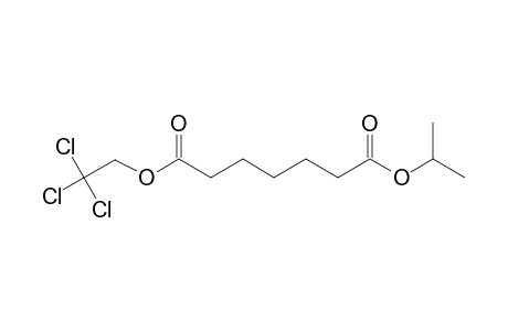 Pimelic acid, 2,2,2-trichloroethyl isopropyl ester