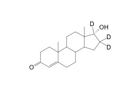 [16,16,17-Trideuterio]-17.alpha.-hydroxyandrost-4-en-3-one