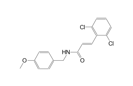 (2E)-3-(2,6-dichlorophenyl)-N-(4-methoxybenzyl)-2-propenamide