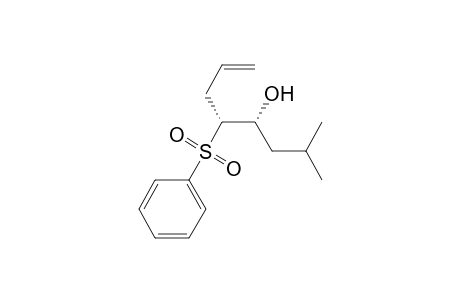 7-Octen-4-ol, 2-methyl-5-(phenylsulfonyl)-, (R*,R*)-