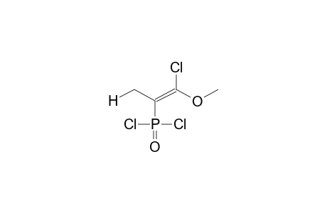 (E)-1-METHYL-2-CHLORO-2-METHOXYVINYLDICHLOROPHOSPHONATE