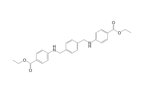 4,4'-[p-phenylenebis(methyleneimino)]dibenzoic acid, diethyl ester