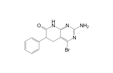 2-Amino-4-bromo-6-phenyl-5,6-dihydropyrido[2,3-d]pyrimidin-7(8H)-one