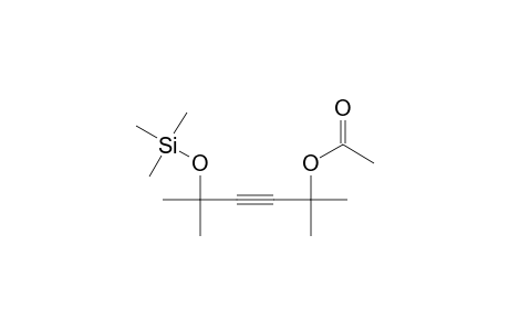 2-Acetoxy-2,5-dimethyl-5-(trimethylsilyloxy)-3-hexyne