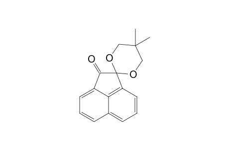 Spiro[(acenaphthen-1-one)-2,2'-(5',5'-dimethyl-1',3'-dioxane)]
