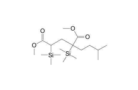 Dimethyl 2-(3-Methylbutyl)-2,4-bis(trimethylsilyl)pentane-dioate